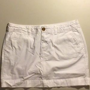 Old Navy white Jean Skirt